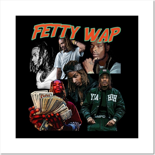 Fetty's Anthem Attire Channel the Vibe with Exclusive Singer Tees Wall Art by Silly Picture